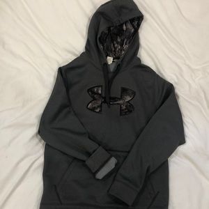Under armour hoodie with camo design